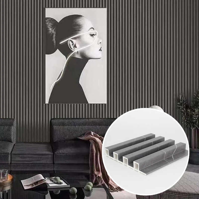 Hot Sale WPC Wall Panel For Interior Wall Decoration Wood Plastic Composite Waterproof 3d Wpc Wall Panels Revestimiento WPC