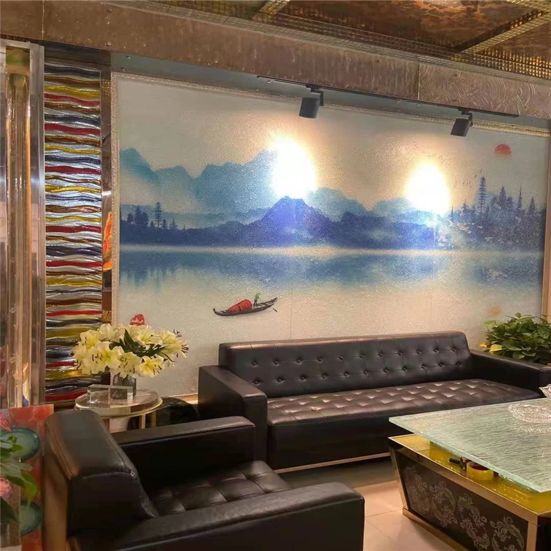 Decorative Ultra Clear Hot Melt Glass/Ssgging Glass/Fused Glass