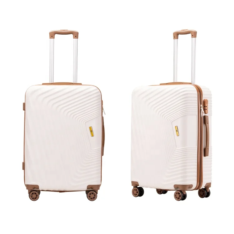 China Manufacturer Polyester Vintage Airline Easy Trip Trolley Travel Luggage Bag