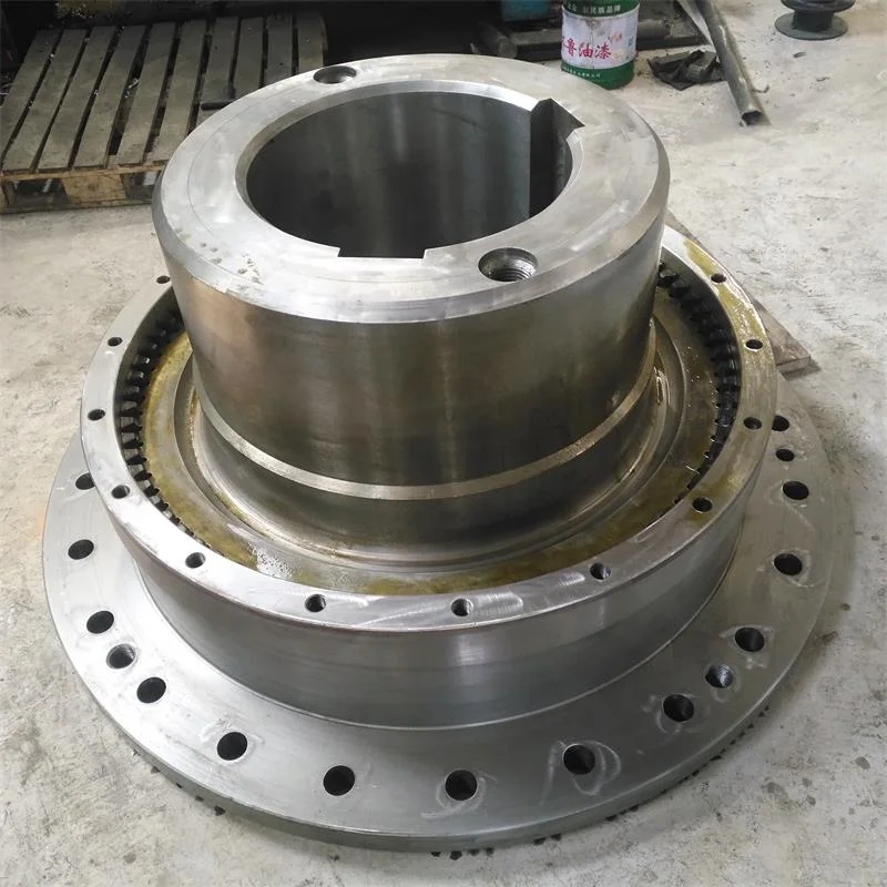 China Supplier Customized Large Metal Coupling Steel Mill Gear Coupling