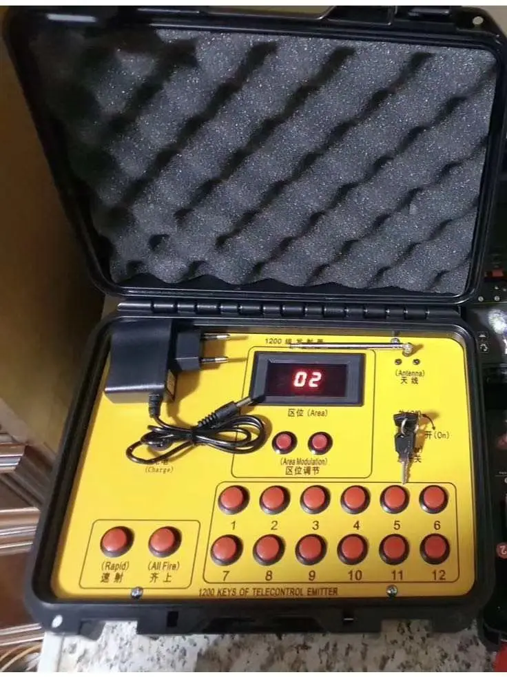 hot sale 1200 channel  12 v wireless remOte control for   rapid fire and fire all  fireworks firing system