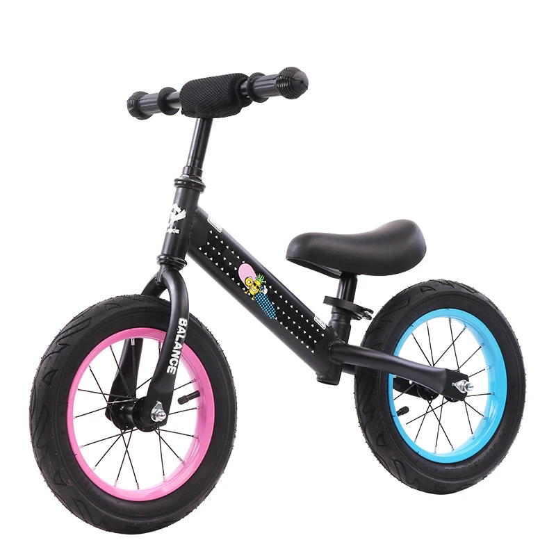 12 inch children carbon wheels no pedal bicycle kids balance car
