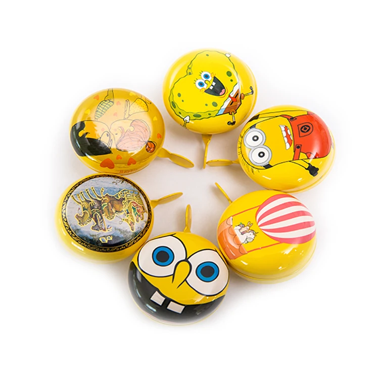 The Fine Quality Hot Sale Classic Bike Ring Bell Children Bicycle Horn Bell With Custom Flower Printing
