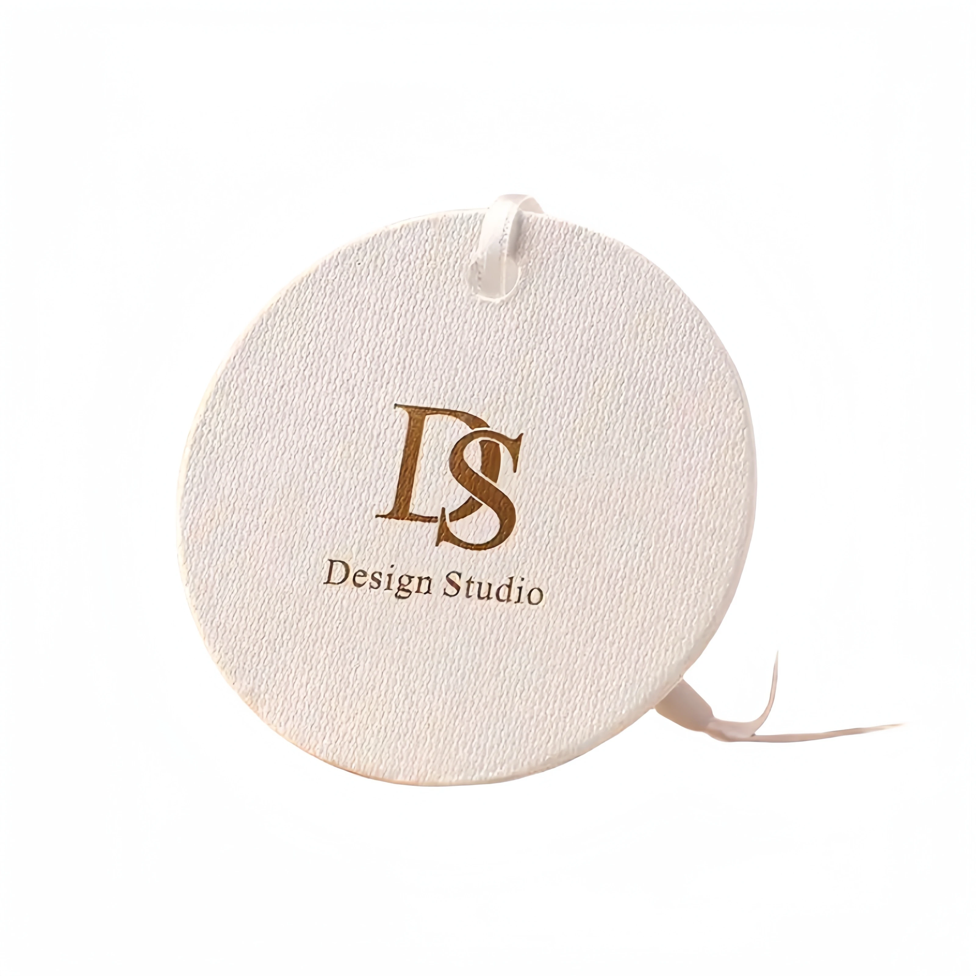 Роскошная переработанная одежда с тиснением на заказ, подвесная бирка с печатью 800gsm, стильные Стикеры с собственным логотипом