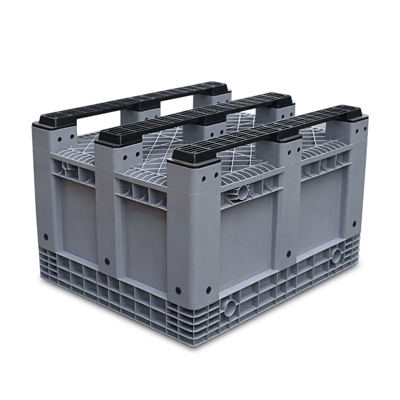 2023 Factory wholesale 1200 x1000mm lowes plastic pallet box/ pallet bin/fruit crate for sale
