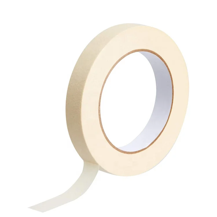 
White Single Sided Can Tear Can Write Adhesive Masking Tape Car Auto Body Paint Decorative Painting Tape 