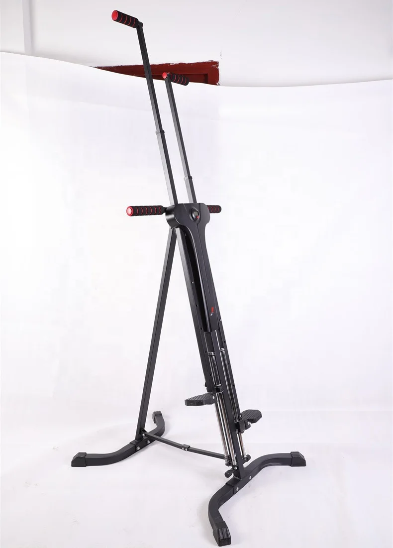 Vertical Climber for Home Gym Folding Exercise Cardio Workout Machine Stair Master Fitness Set