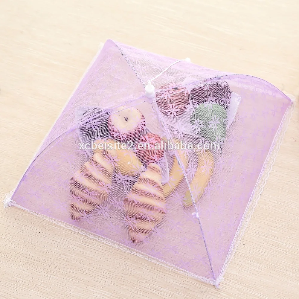 Plastic mesh food cover Material polyester food tent cover