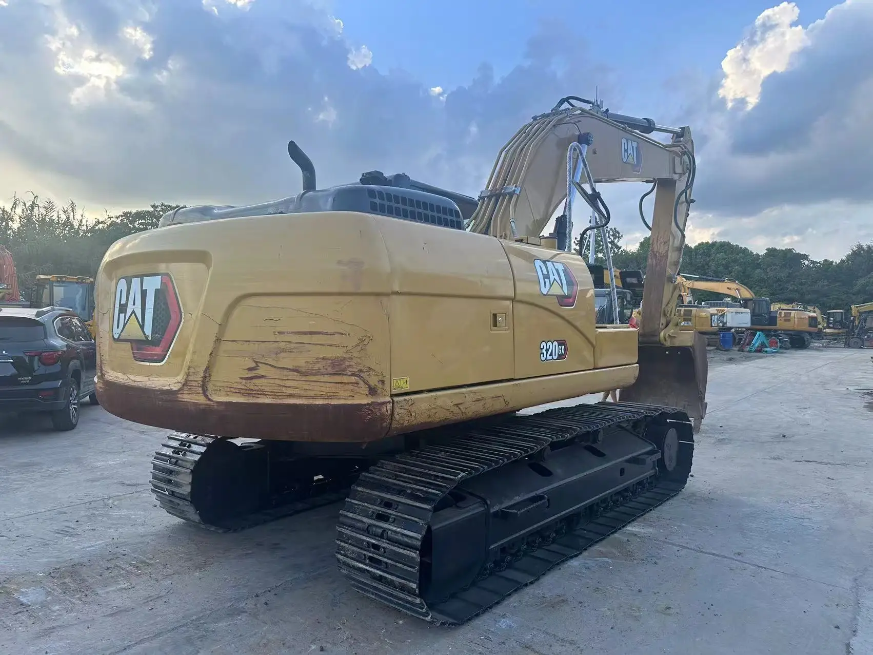 Powerful Used Cat 320GX Excavator 20 Ton Capacity Rare Market Low Price Construction Equipment Featuring Core Engine Pump