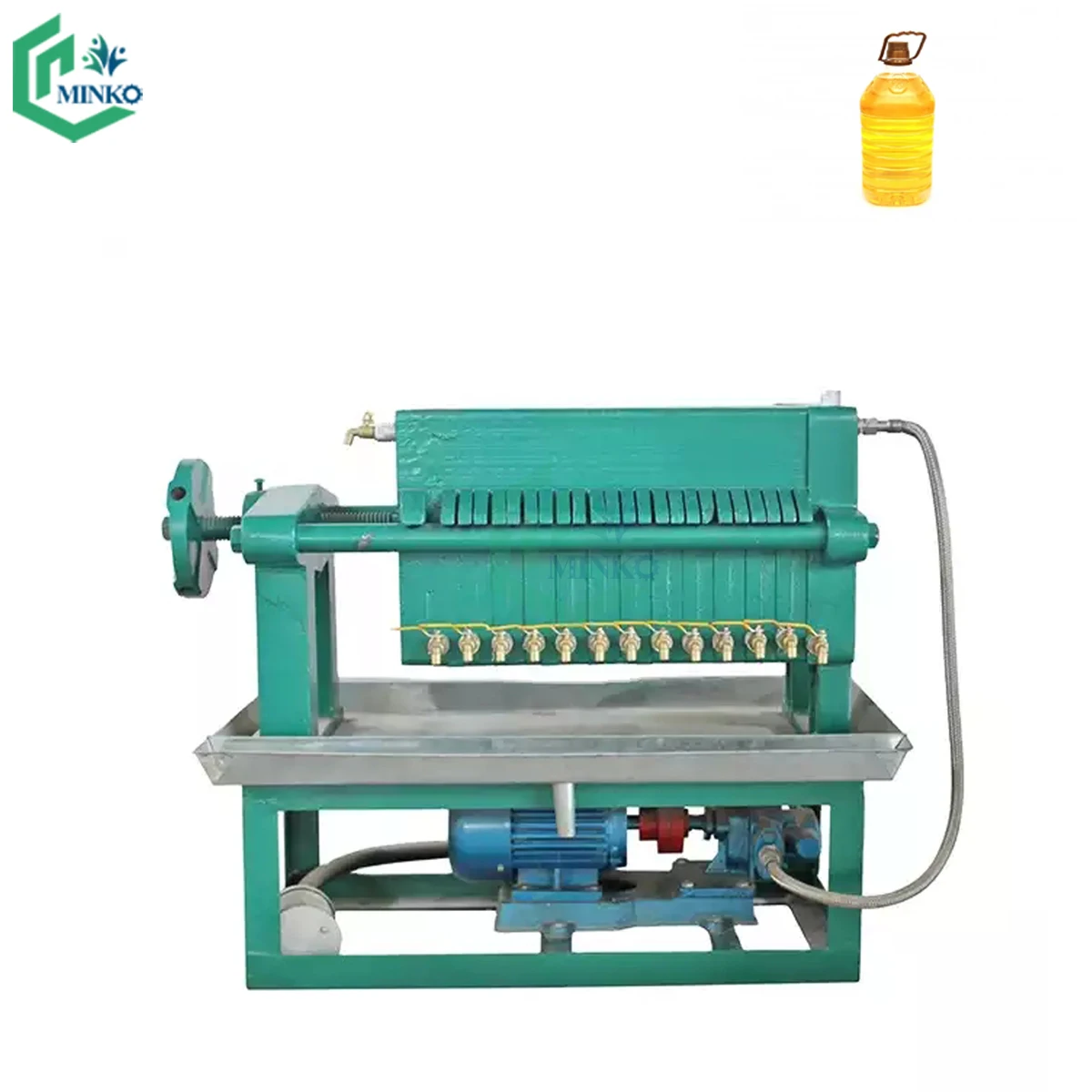 Plate and frame oil filter carbon steel cooking oil filter press oil machine