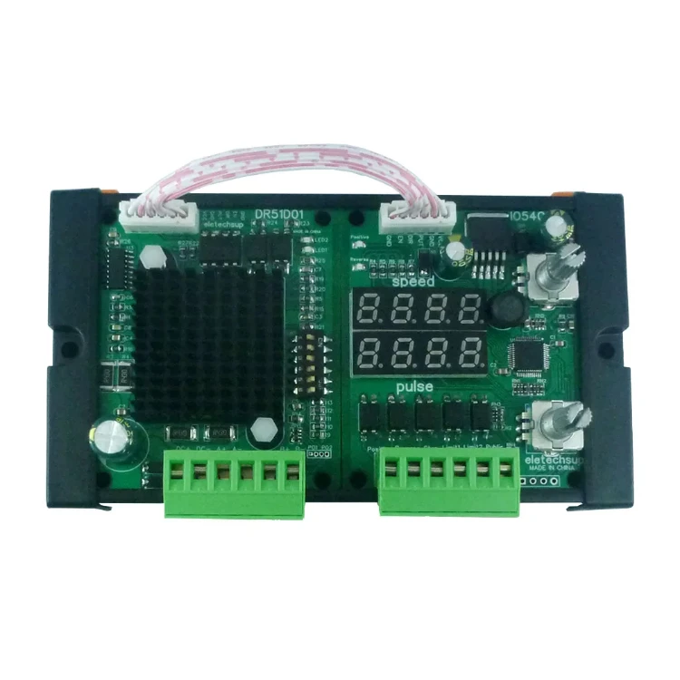 IO54C01 0-3A 42 57 86 Stepper Motor Controller Limit Angle PWM Pulse Speed Drive Module for Screw Slider 3D Printer Accessories