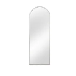 Sheet Full Length Arch Dressing Room Mirror Hot Sell Stainless Steel Solid Wood Whole Body Dressing Mirror Living Room Furniture