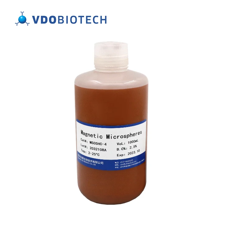 1L DNA Purification Magnetic Bead Magnetic Nano Microspheres