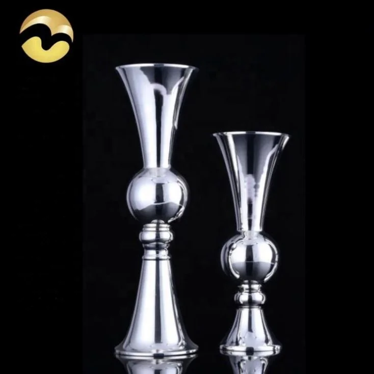 
Classic style glod oem gold vases for wedding centerpieces 