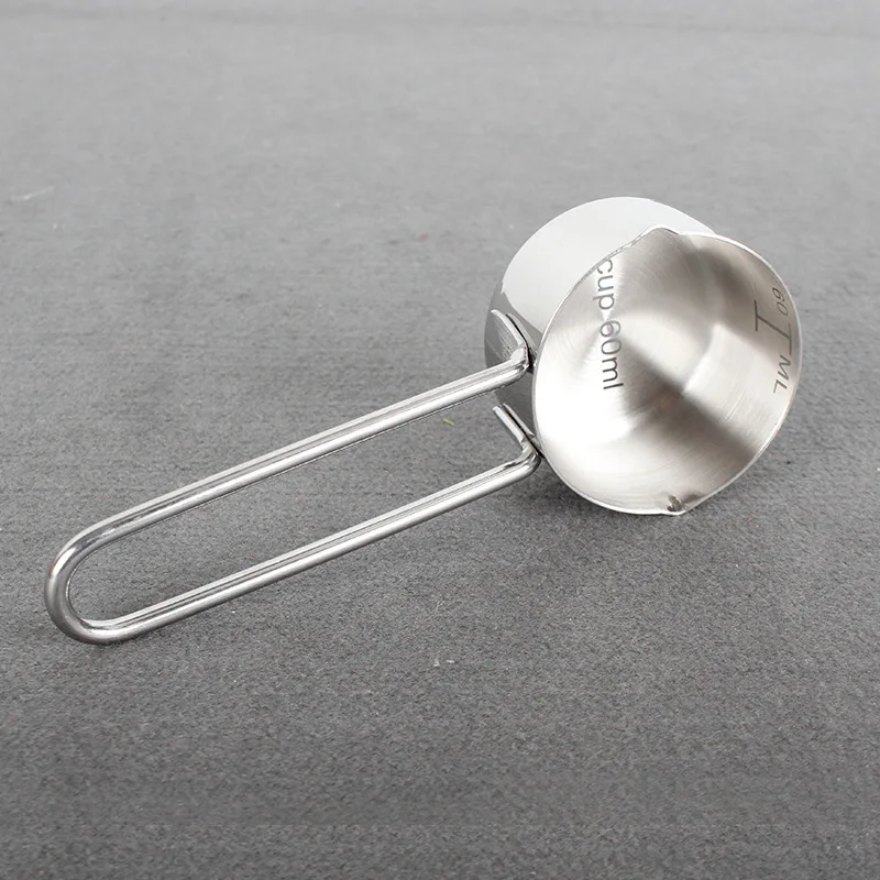 High quality stainless steel kitchen tools baking tools 4pcs  measuring spoon set  measuring cup