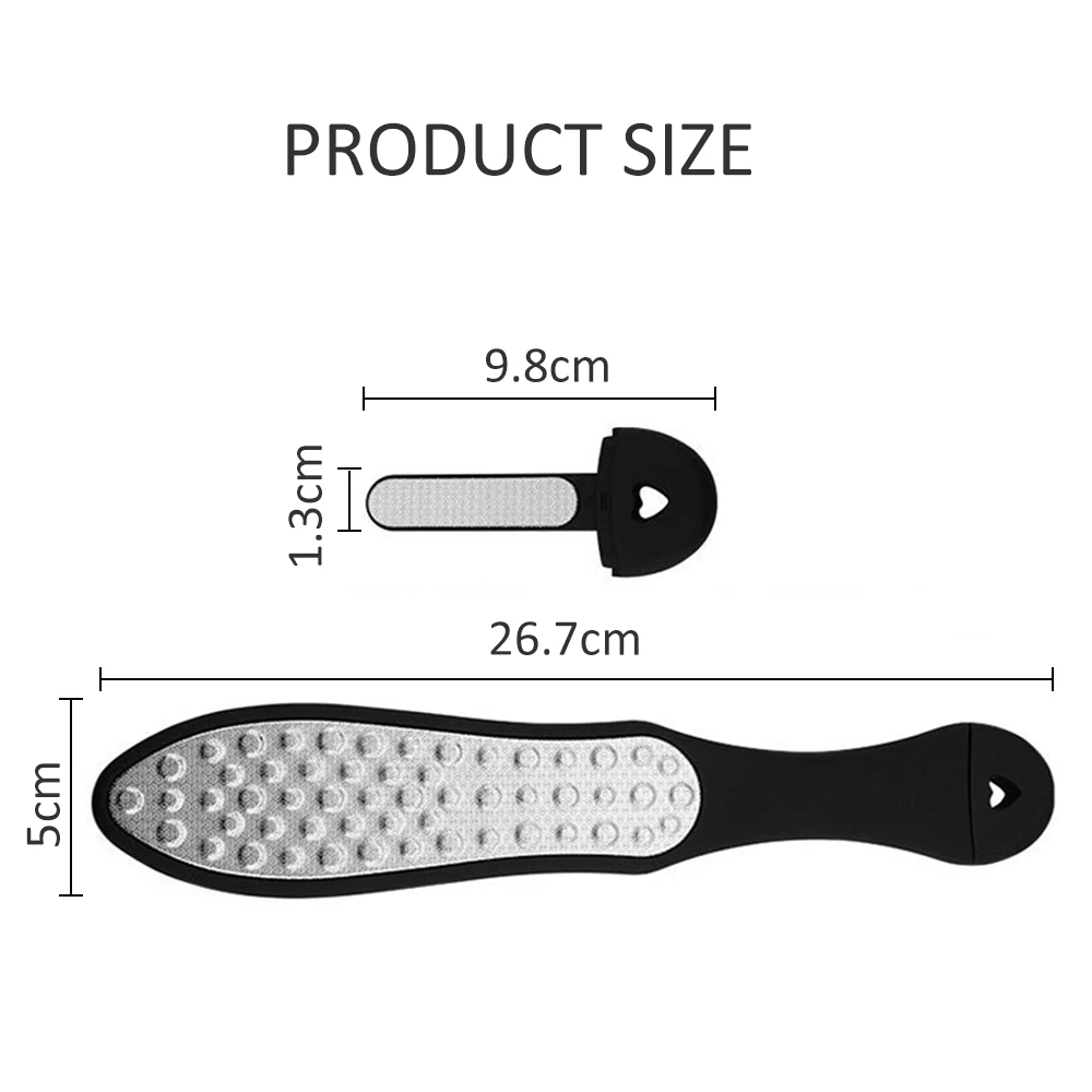 3In1 Professional Pedicure Foot Care Tools File For Heels Cleaning Rasps Grater Callus Callus Dead Skin Remover Feet Sandpaper