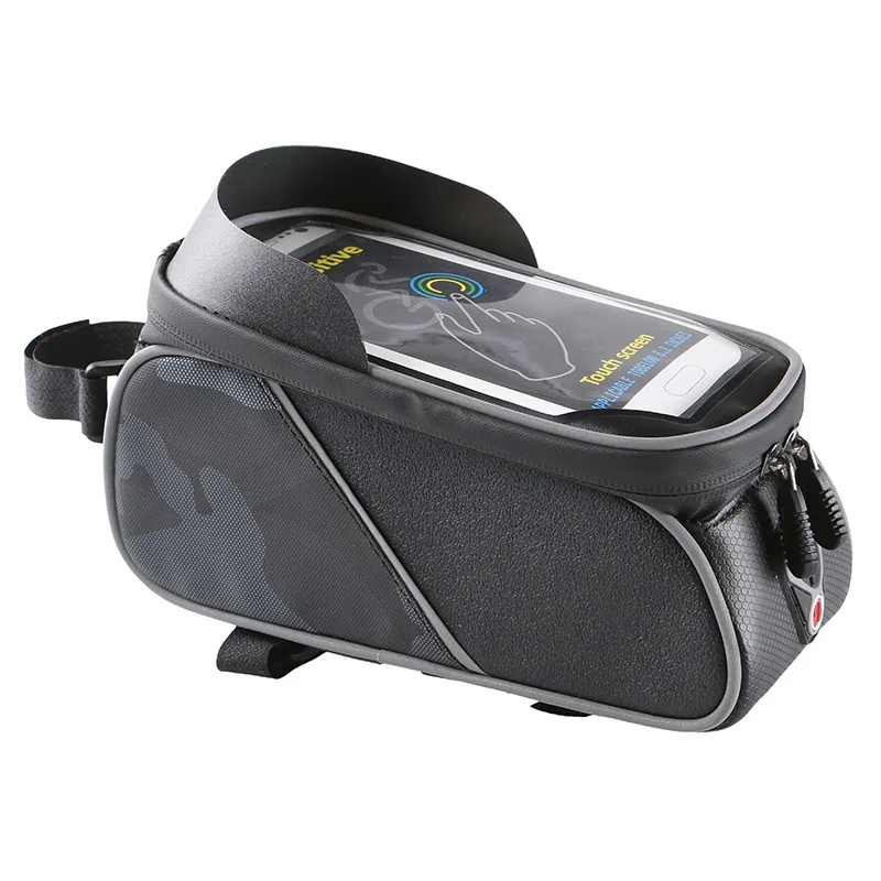 New Factory Price Small Packaging Bag Accessories Tool Storage Bicycle Frame Holder Phone Front Mount Waterproof Bike Bags