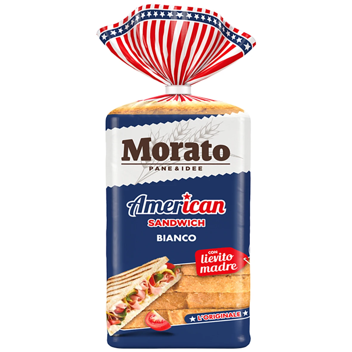 Italian Brand 550 G Soft Texture Plain Taste White Sandwich Slices Bread For American Sandwiches