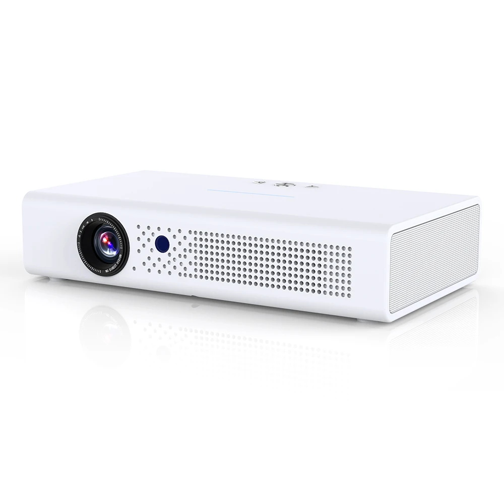 Multimedia video DLP LED 3D TI DMD home classroom education film beam game player 4k hdr osram projector proyector de celular