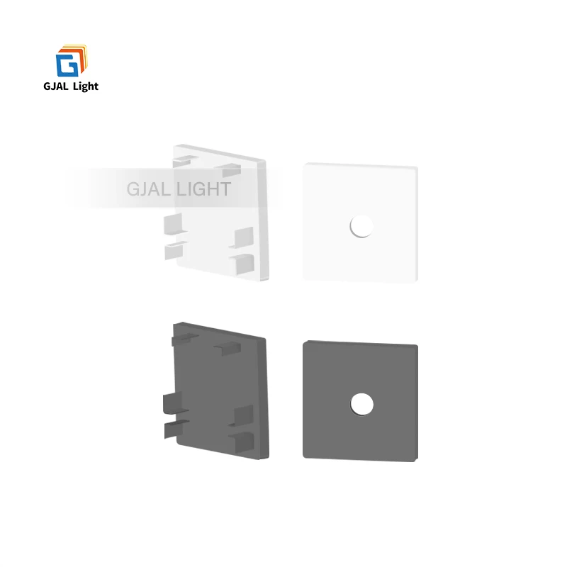 TX037 10*10mm alu led profile for led cabinet corner cheap price PC cover aluminum led channel