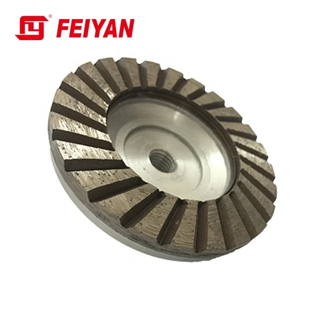 4 дюйма 100 мм TWSA100G-1 турбо типа однорядные чашки колеса абразивные инструменты