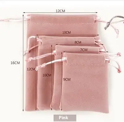 Customized Logo Black Microfiber Pouch Jewellery Recycled Drawstring Velvet Soft Dust-proof dust gift cosmetic packaging bag