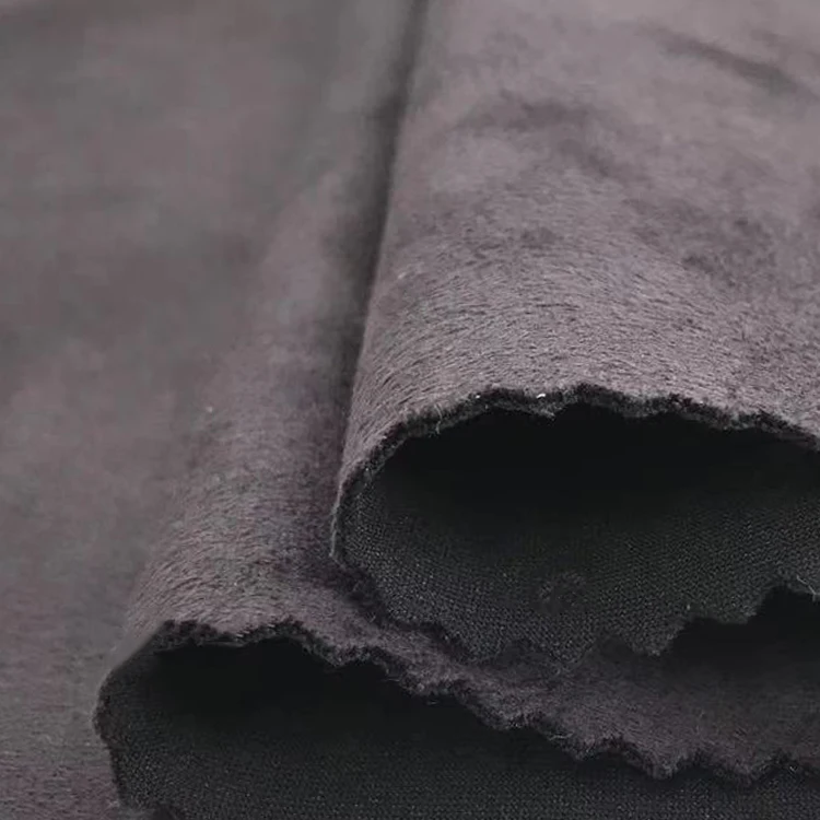 Chinese manufacturer knitted synthetic micro suede 100 % poly warmth r layer suede fabric for sweater skirt casual wear home