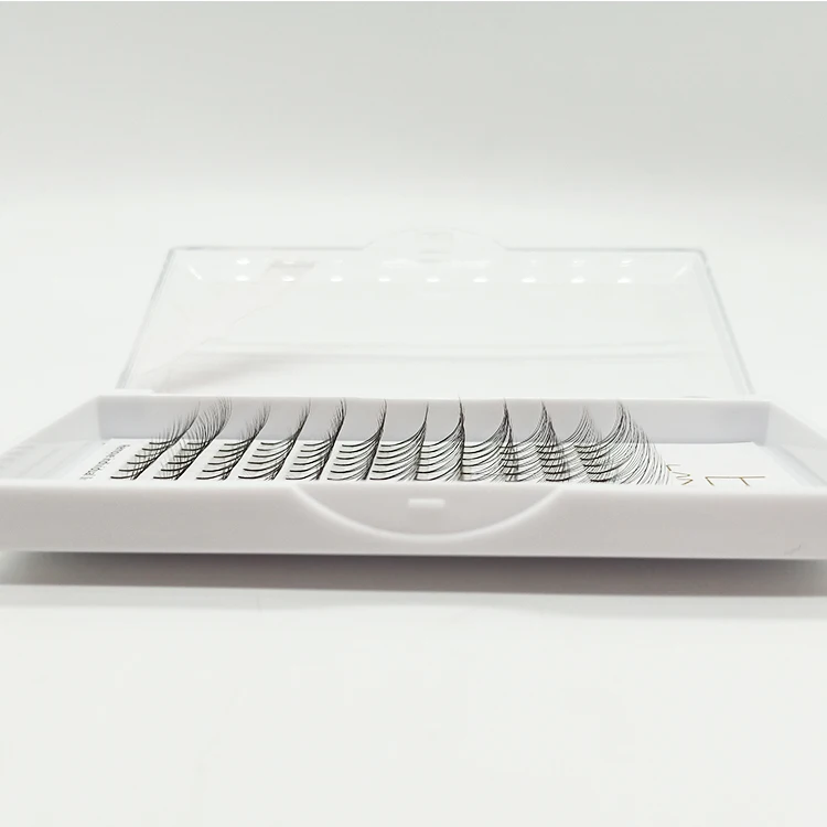
JINGCAI 5D short stem Russian Volume Premade Fans 005 Private Label Eyelash Extensions 