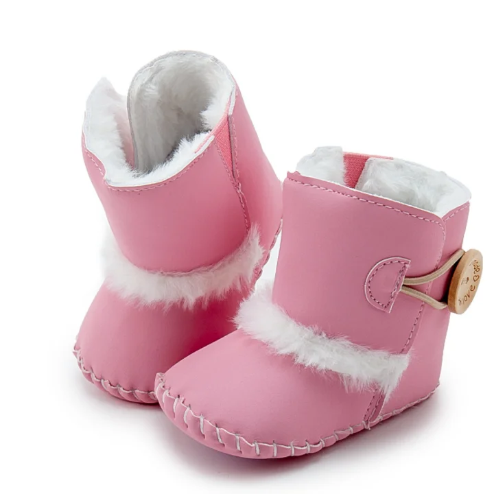 Winter baby Snow Boots infant plush Shoes Warm
