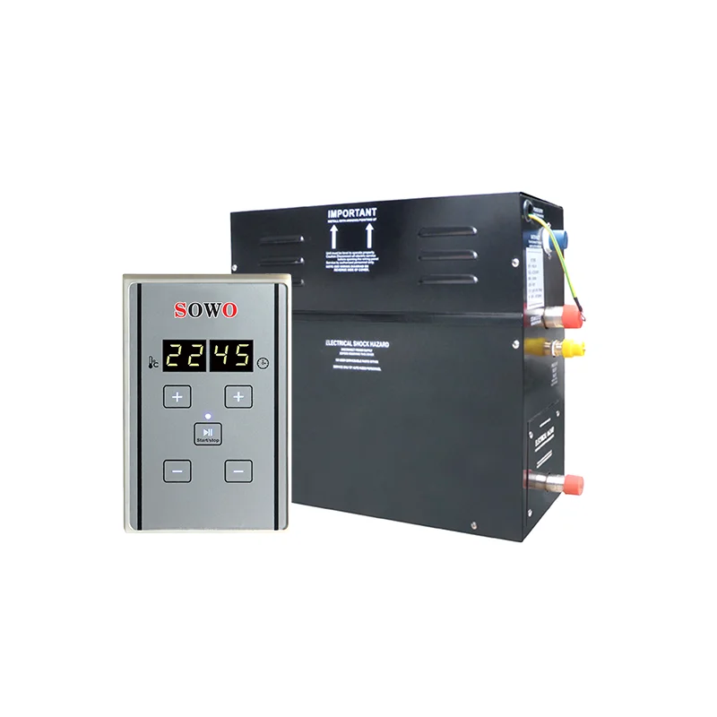 SOWO 6KW CE сертифицированный эстетическое влажные Паровая баня небольшой генератор мощности сummins машина с KL-301 контроллер для