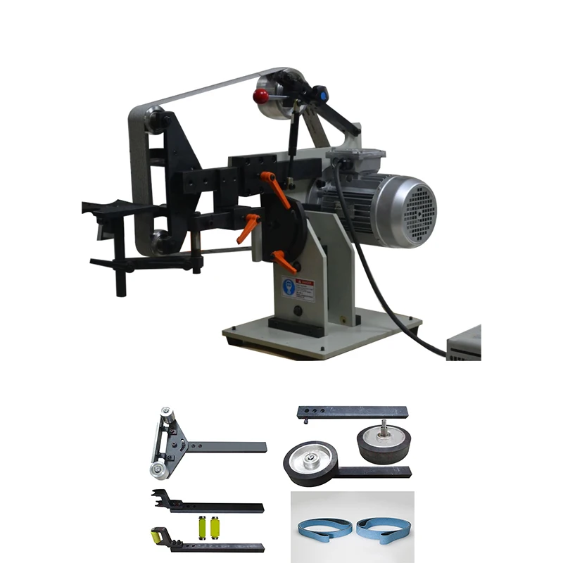 ADV High configuration Vertical & Horizontal belt sander grinder machine for metal