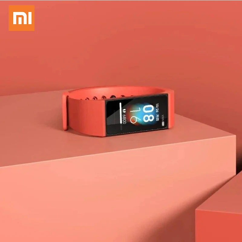  Глобальная версия Redmi смарт-Браслет фитнес-трекер упражнения сердечного ритма группа здоровья смарт-браслет Xiaomi Mi Band