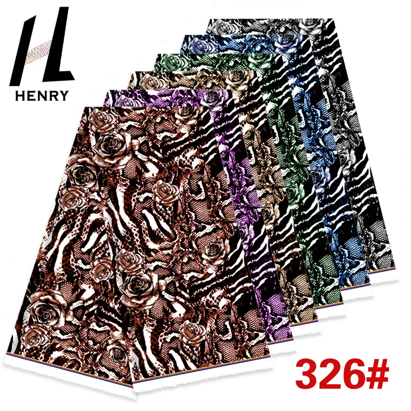 New Design Leopard Background Egg Flower Large Leaf Polyester Print  Fabric For Clothing Shirts