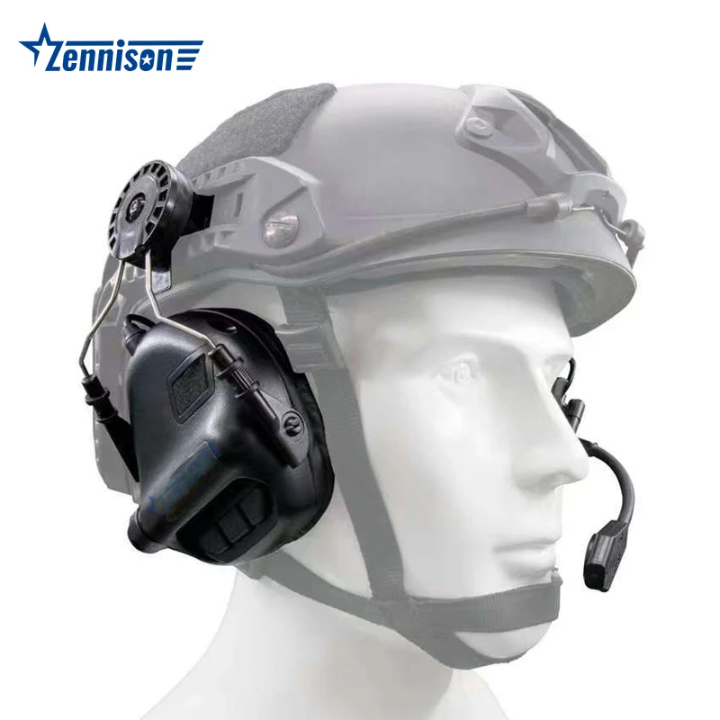 NRR22 Tactical Personal Protective Gear Earmuffs  Electronic Hearing Protection