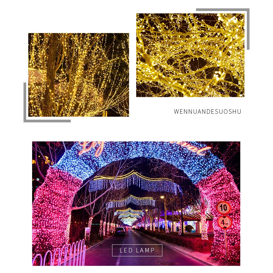 Hot Sale LED Christmas Lights Christmas Lanterns String Decorative 24V Low Voltage Lights Holiday Christmas Decorations
