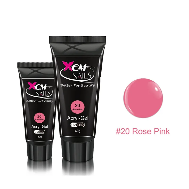 XGM NAILS 30ML Acrylic Poly Nail Gel Private Label Gel Polish Nail Supplies Salon Private Label Polygels