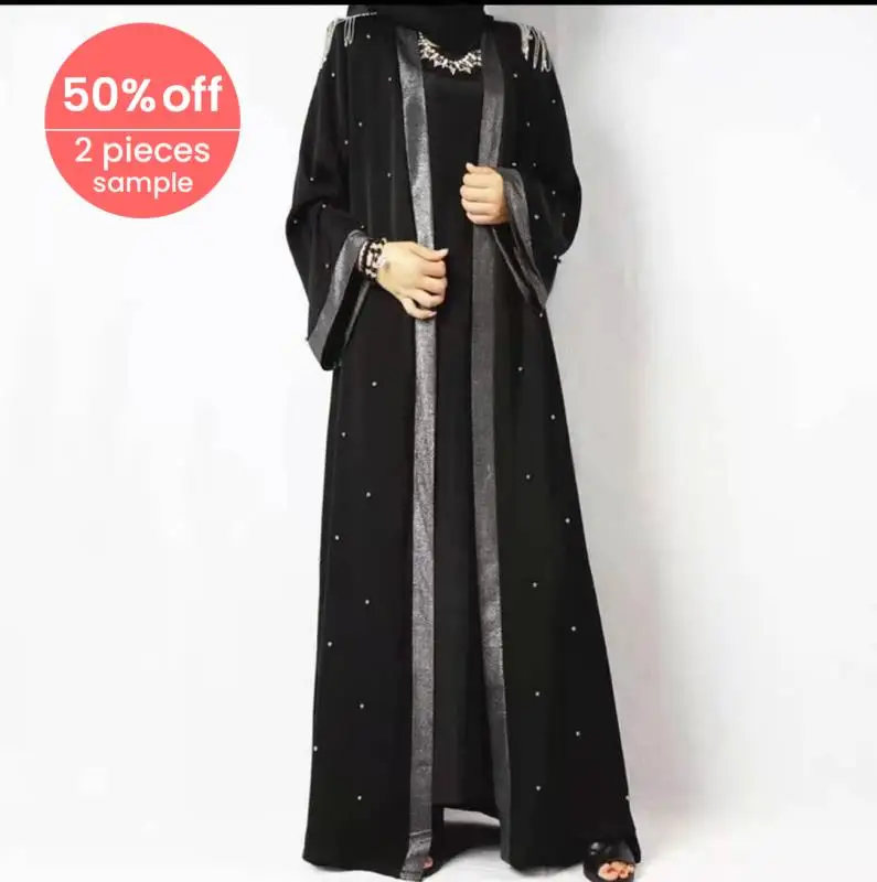 Design Women New Model Dubai Abaya Kimono Malaysia Kaftan Collection for Muslims