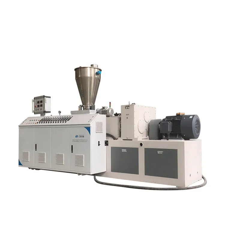 Faygo Union twin screw extruder for plastic PVC pipe profile sheet extrusion line for sale