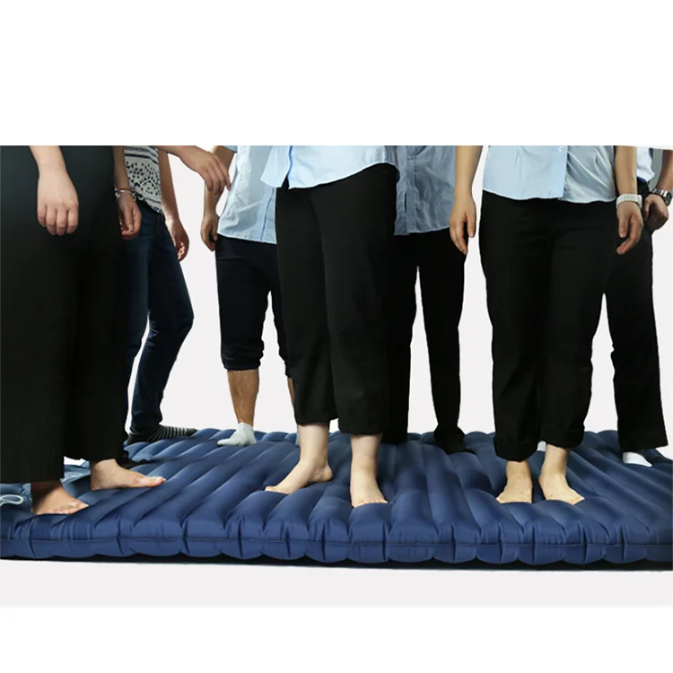 Portable Self-inflatable Foldable Outdoor Air Pad Sleeping Mat Double Air Mattress