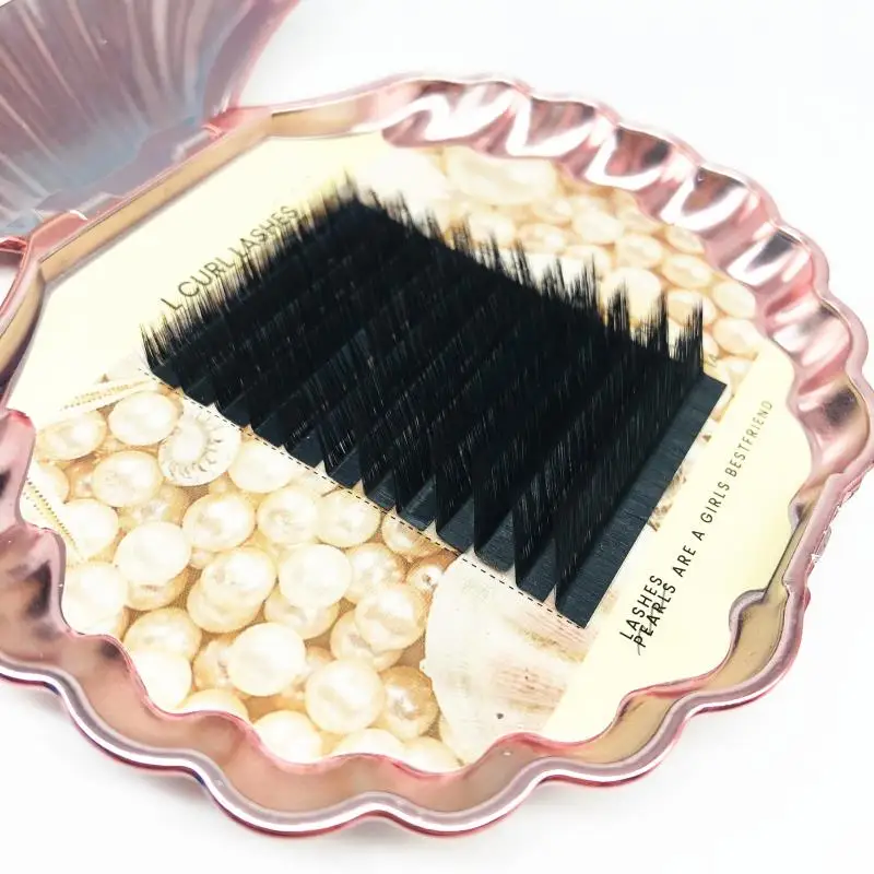 Wholesale Private Label Individual Lash Eyelash Extension Easy Fans Eyelashes Extensions