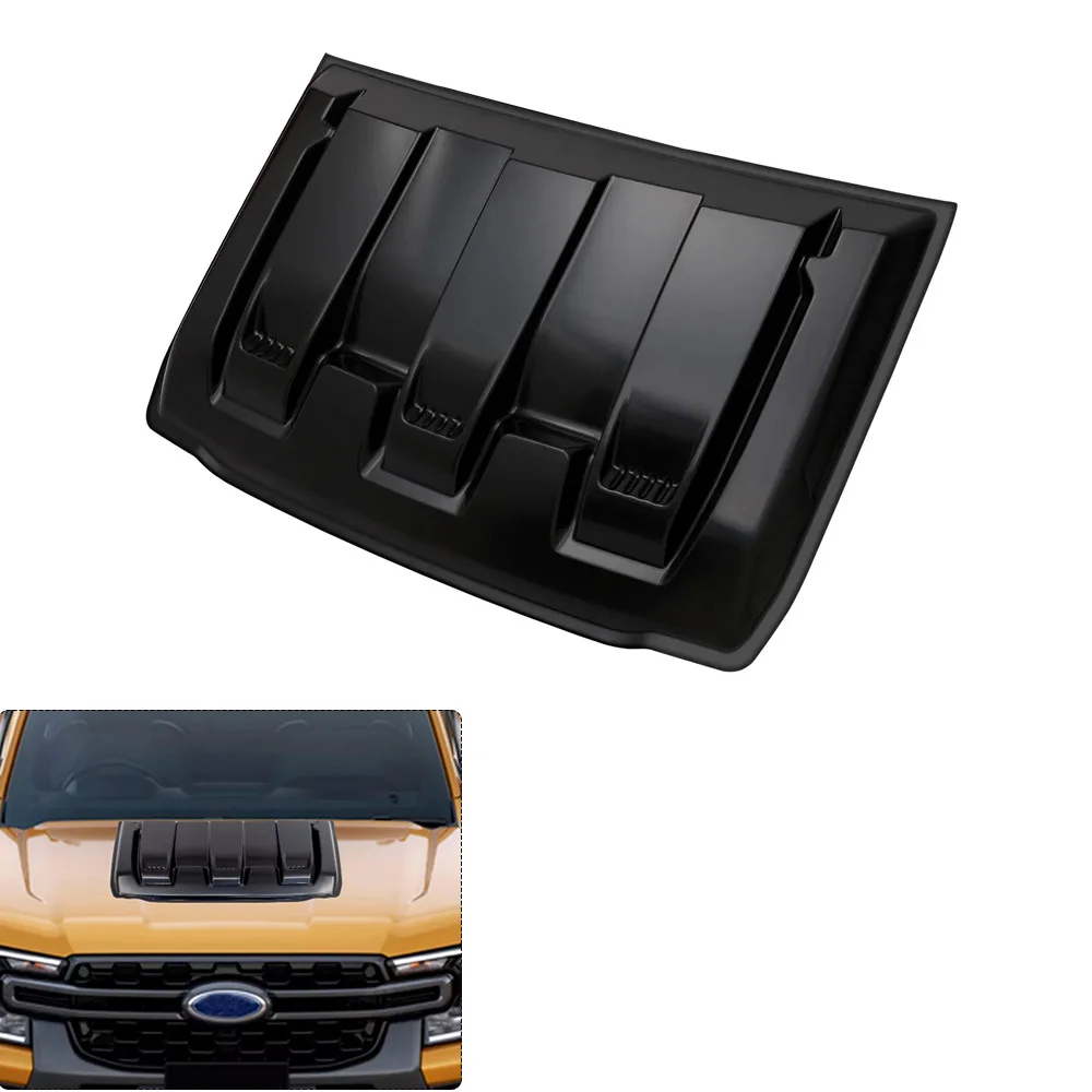 Черный Матовый маленький капот крышка для крышки Ford Ranger Next Gen 2022 2023 2024
