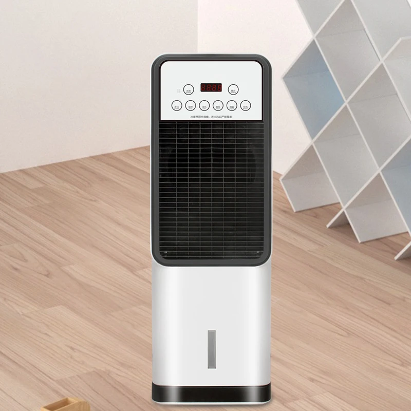 Customized ABS Remote Control Touch CNC Display Floor Portable Heating And Cooling Air Conditioner Fan