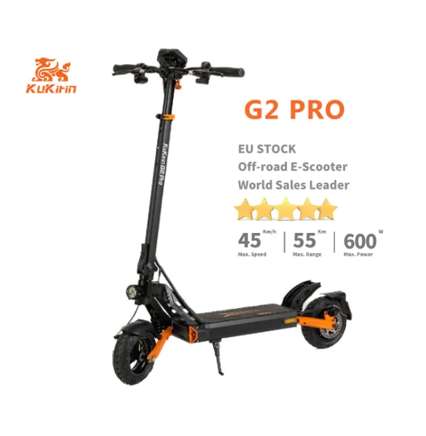 EU STOCK KuKirin G2 PRO Электрический скутер с сиденьем Электрический скутер для взрослых Быстрая доставка
