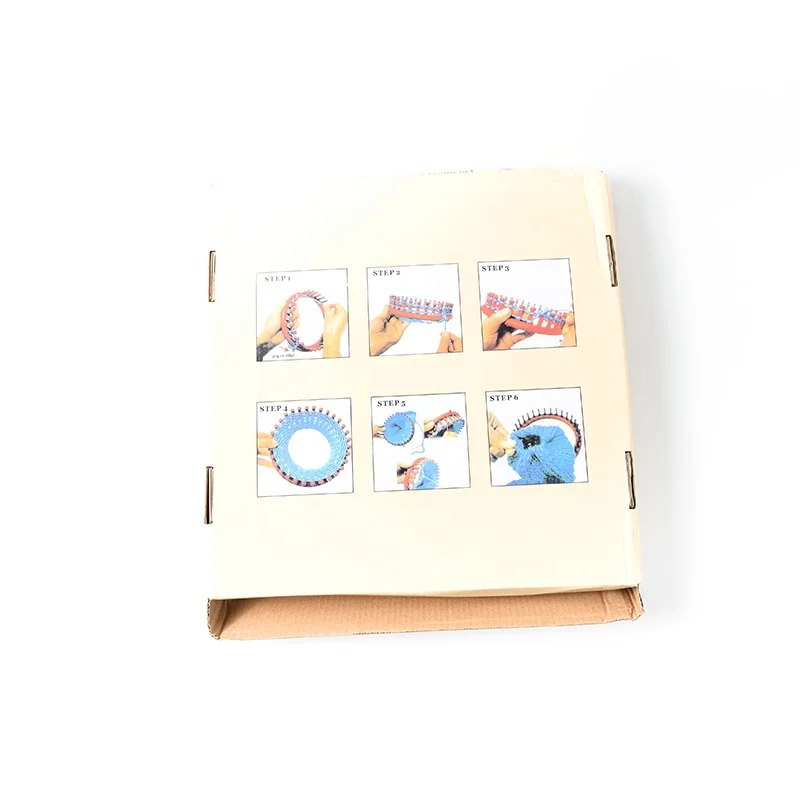 Factory Wholesale Plastic Circular Wool weaver tools Round Knitting Loom Set For Scarf