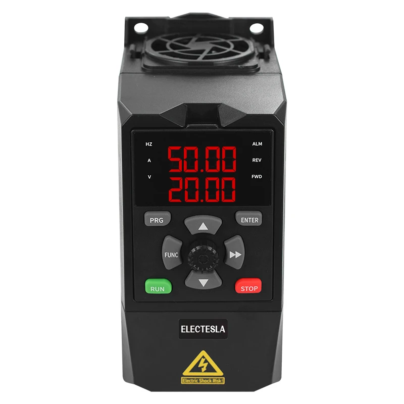 Frequency Inverter 50HZ to 60HZ Variable Frequency Drive 220V Single Phase 3 Phase VFD 5.5KW