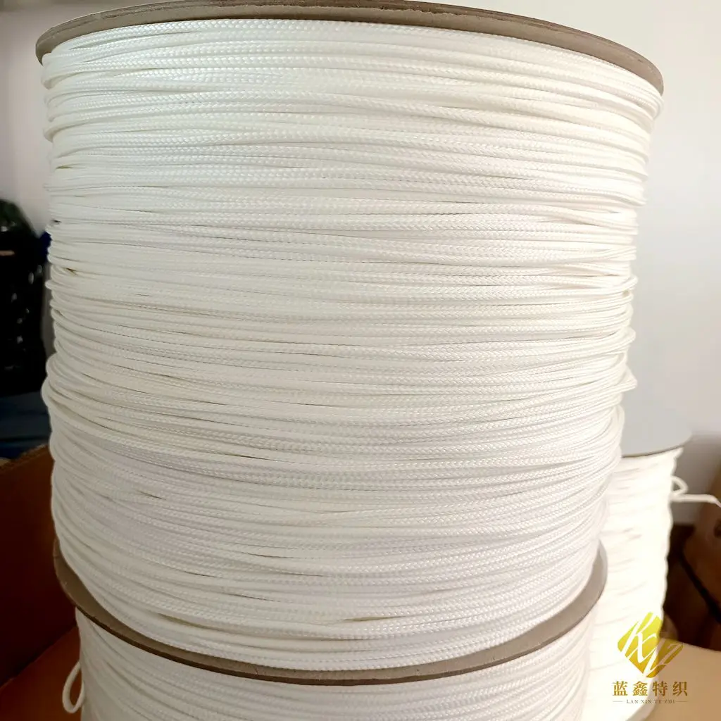 Factory Price UHMWPE Rope Kite boarding Surfing Cord Surfing 16 strand uhwmpe rope for Spearfishing Shooting Line with pigtail