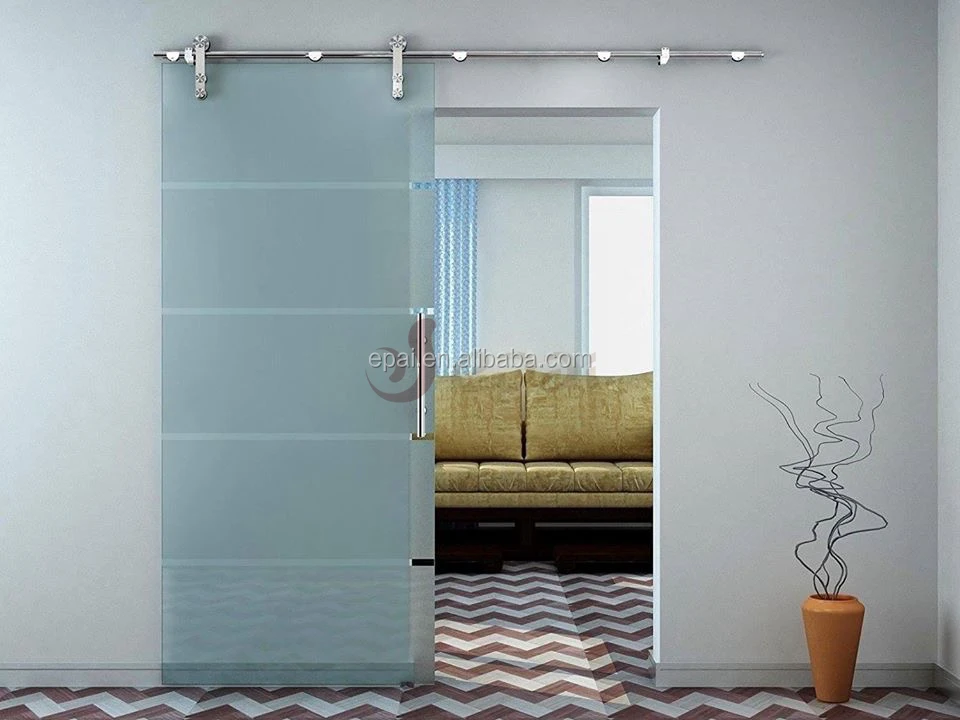 Shower Glass sliding door system stainless steel Multiple Colors  Surface Finishes Available Shower room