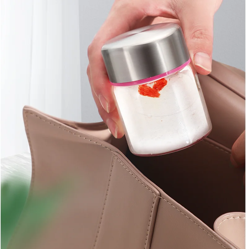 Технология портативная Высокая боросиликатная стеклянная бутылка для хранения еды Птичье гнездо