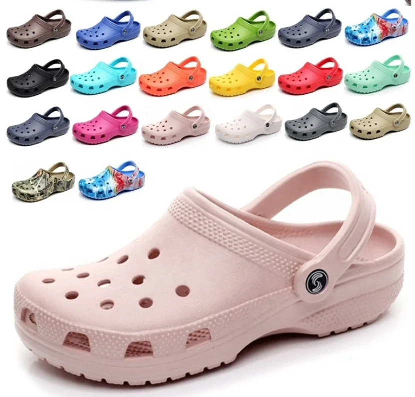 Быстрая доставка, оптовая продажа, Нескользящие дышащие сандалии для мальчиков, Классические мужские садовые сабо, Лидер продаж на amazon, логотип на заказ