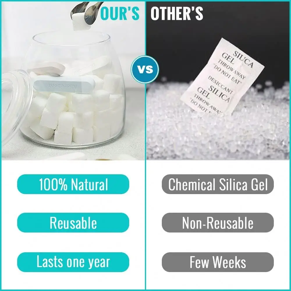 Natural Diatomite Drying Stick Moisture Absorbing Desiccant Strips Diatomaceous Earth Desiccant for Food Dry